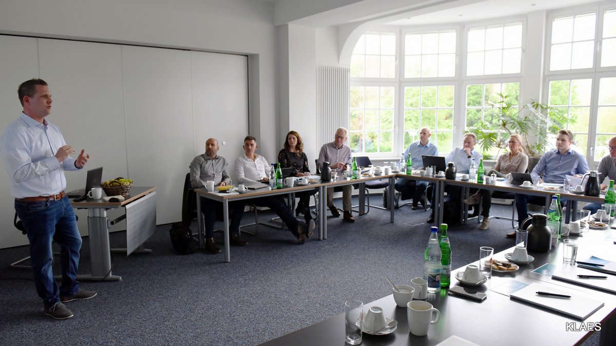 Lars Klaes 欢迎 Veka, Gealan, Klaes团队参加此次交流会